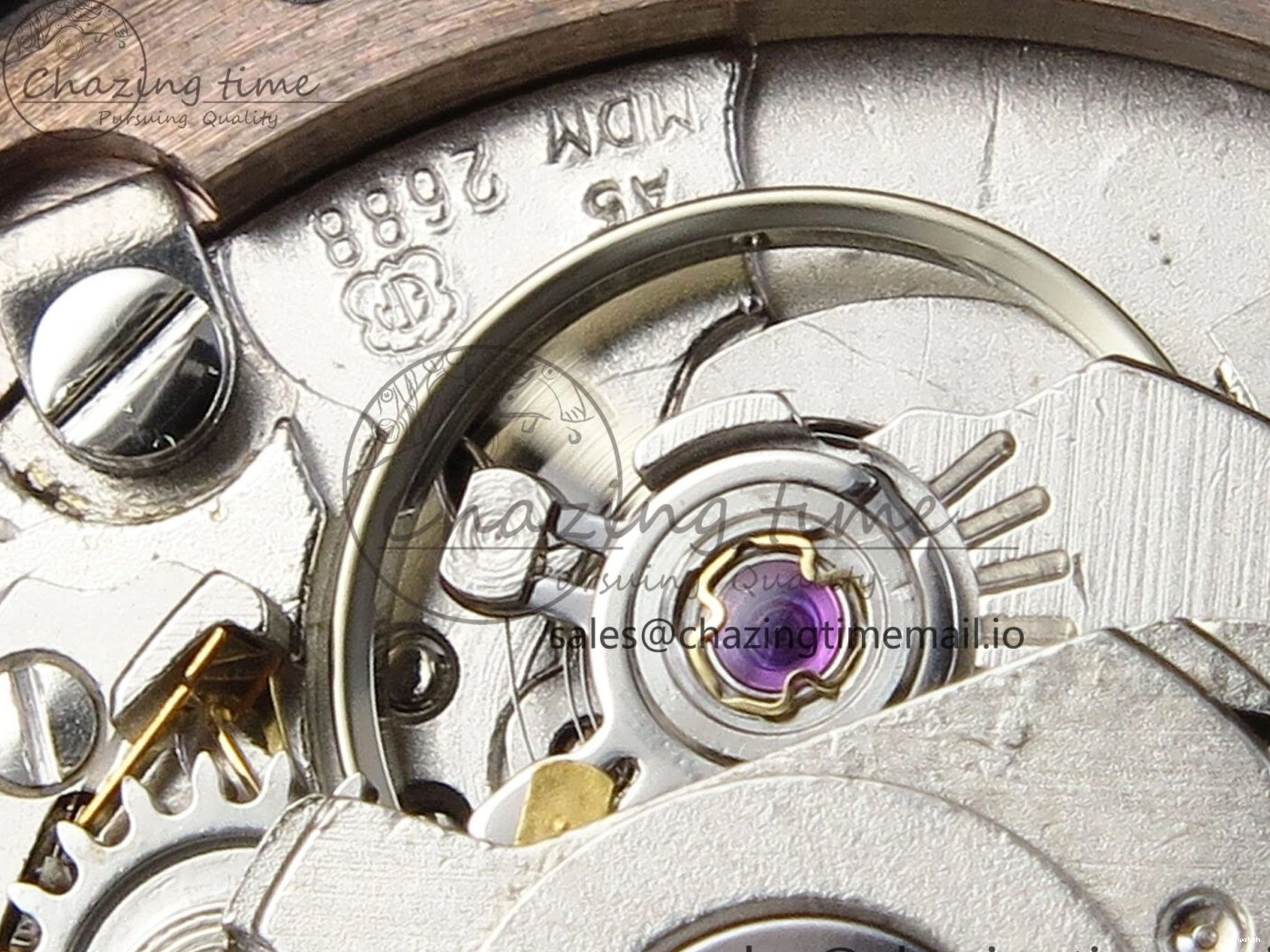 904L 2688 Oyster Dial RG Bracelet Steel SS 278381RBR DateJust Stick Diamonds RG Edition ETA on ARF 31 Bezel 1:1 Best 0415